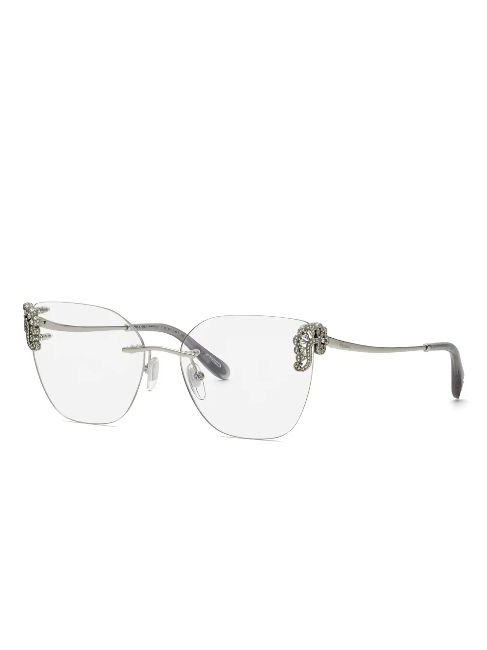 Chopard Eyewear lunettes de vue à design sans monture | argent | Image 1