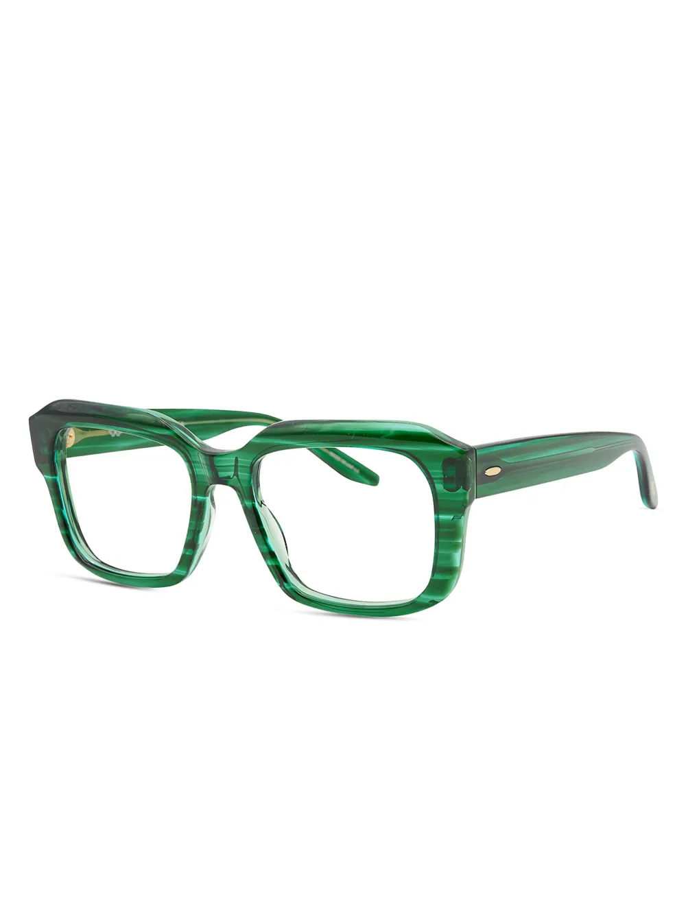 Barton Perreira square-frame glasses | Green | Image 1