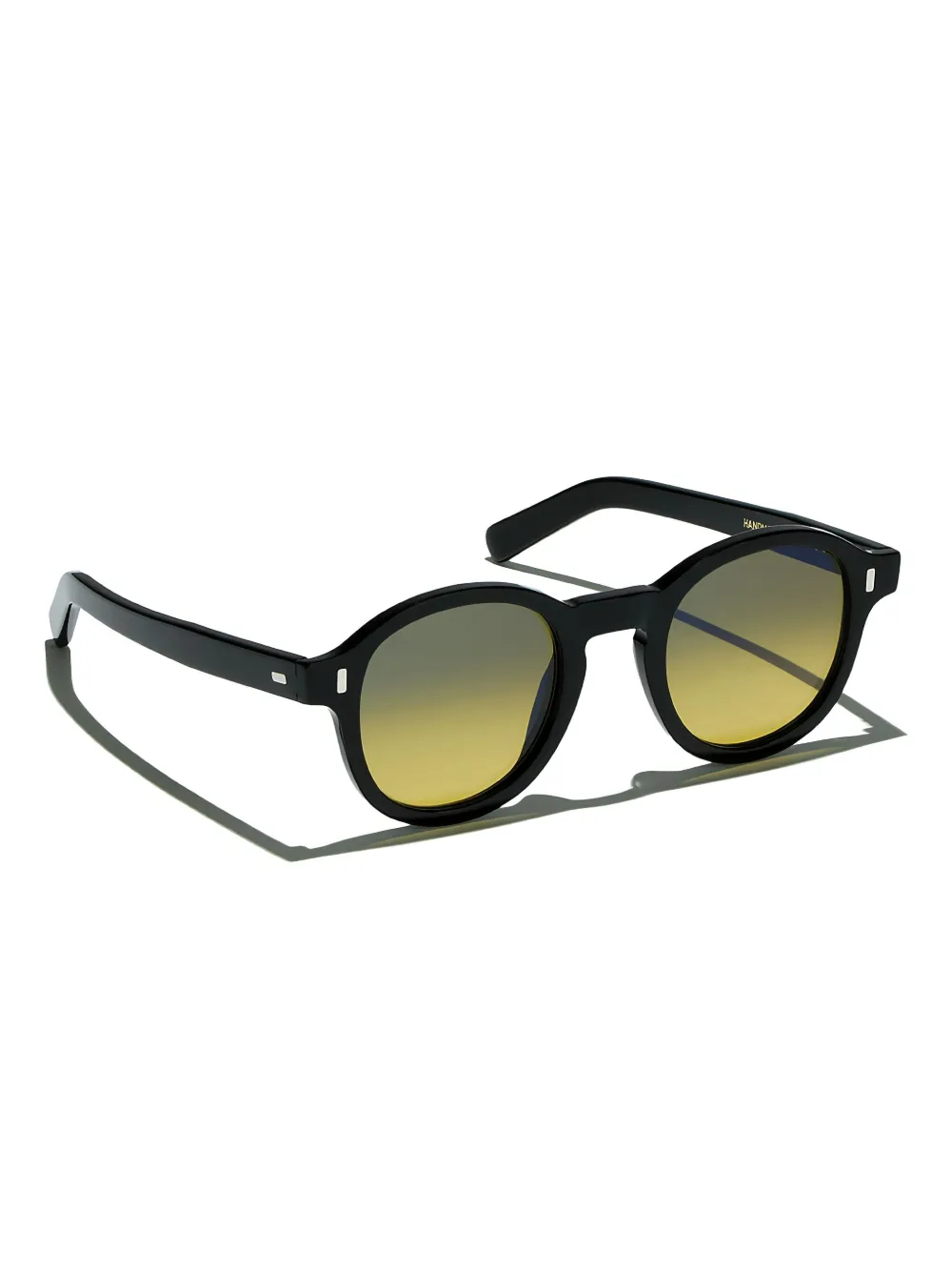 L.G.R Djibouti Bold round-frame sunglasses - Zwart
