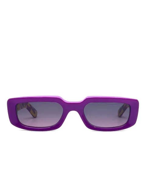 Chrome Hearts rectangle-frame sunglasses