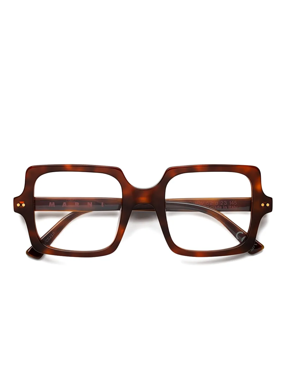 Marni Eyewear square-frame glasses | Brown | Image 1
