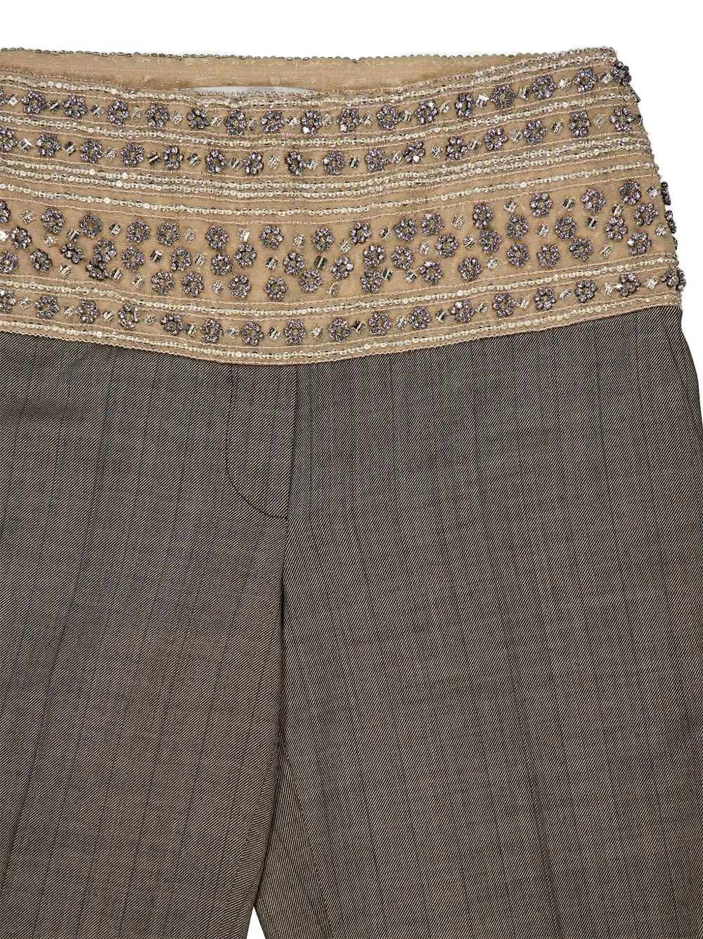 Stella McCartney Wollen broek Bruin