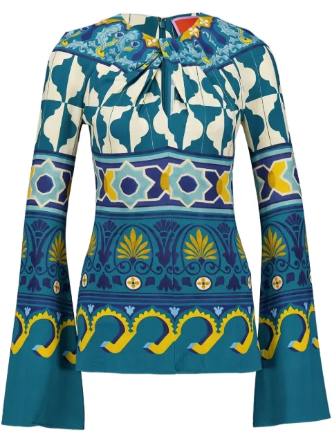 La DoubleJ Bluse mit Print