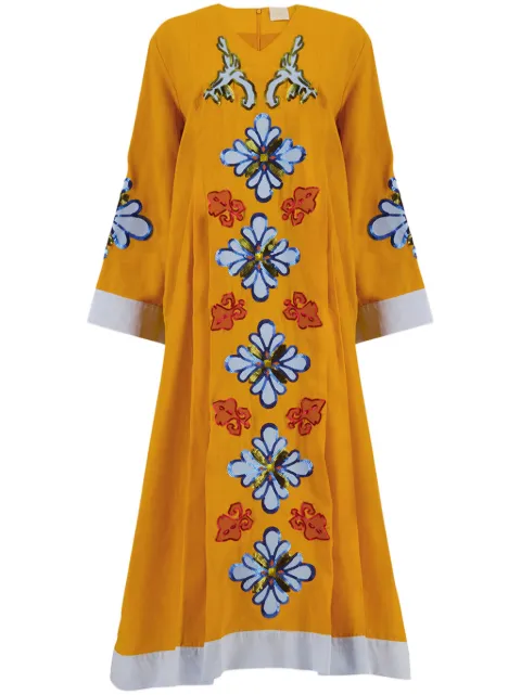 PAULA Crystal maxi dress