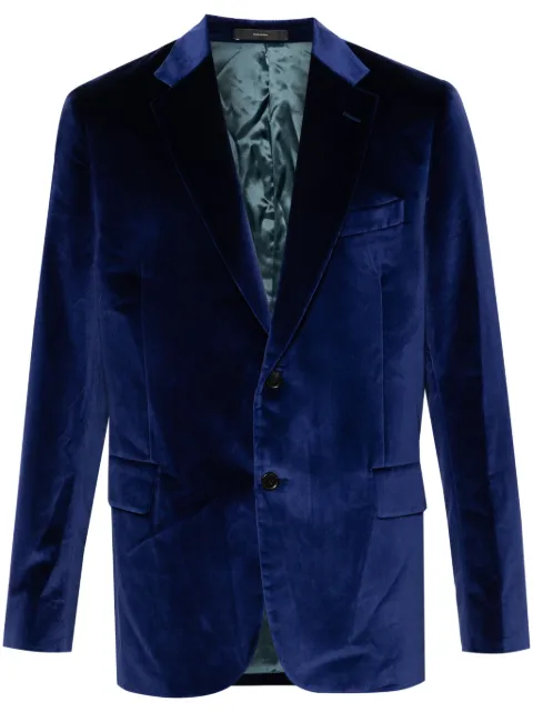 Paul Smith single-breasted velvet blazer