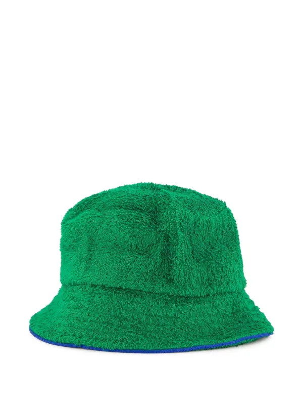 Casablanca Cotton Bucket Hat | Green | FARFETCH