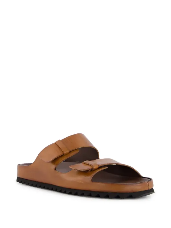 Officine Creative レザーサンダル ブラウン 美品 Officine Creative レザーサンダル | ブラウン | FARFETCH JP