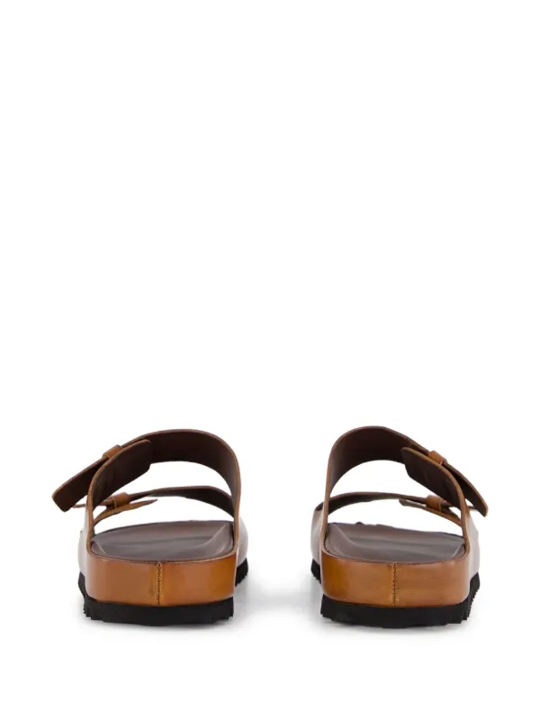 Officine Creative レザーサンダル ブラウン 美品 Officine Creative レザーサンダル | ブラウン | FARFETCH JP