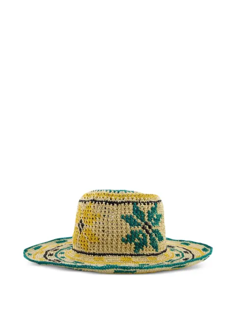Sensi Studio floral-print hat