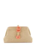 SERENA UZIYEL Petra clutch bag - Neutrals