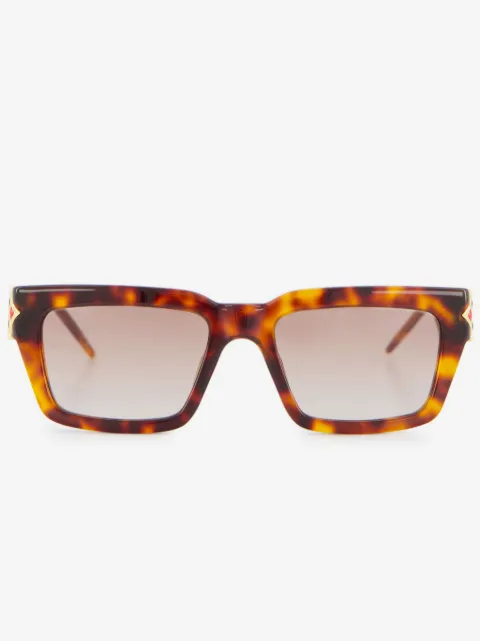 Casablanca tortoiseshell square-frame sunglasses
