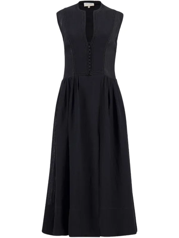 dione midi dress Baltic Born Womens Dione Midi Dress | Blue