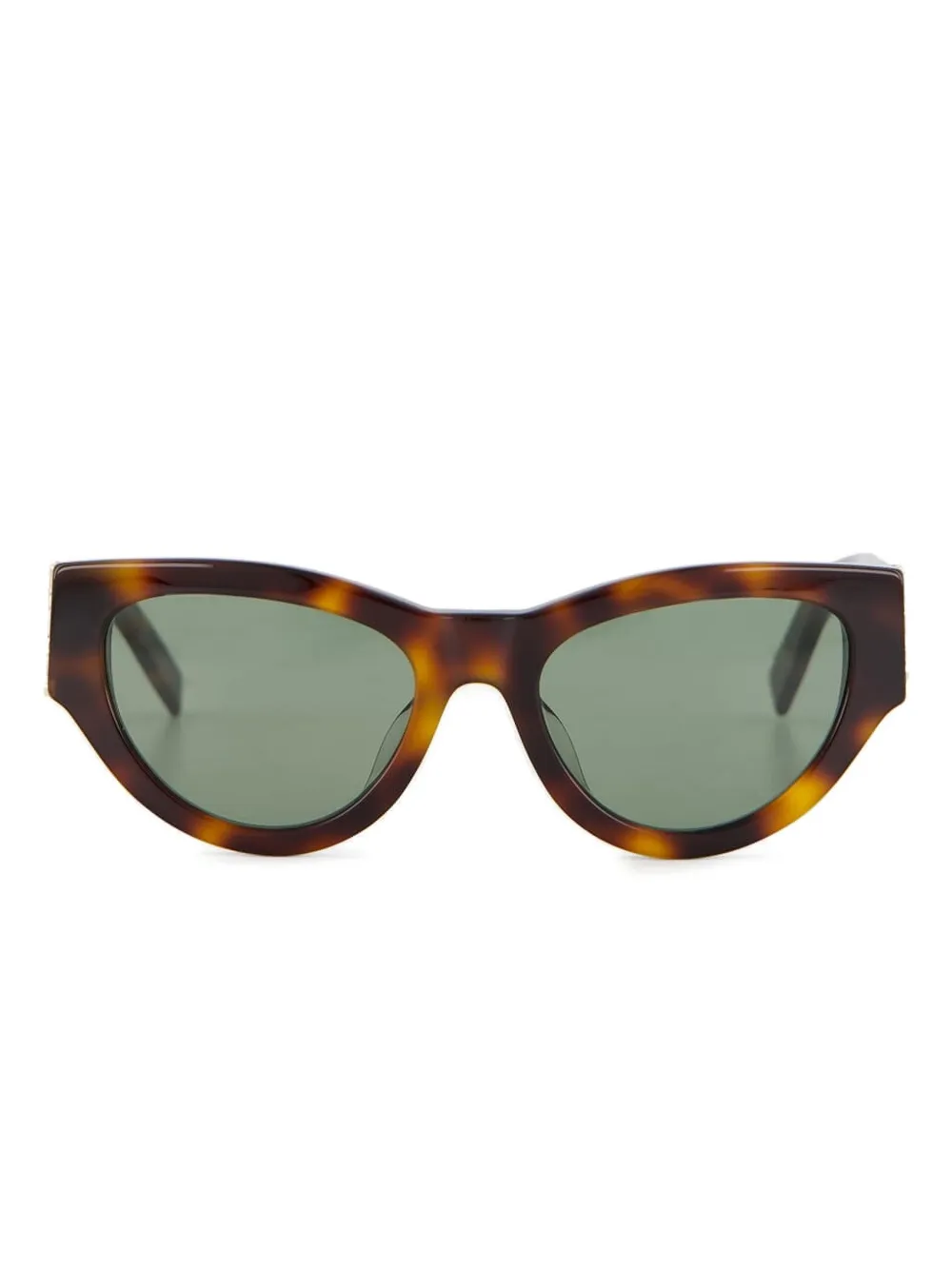Saint Laurent Eyewear Occhiali da sole cat-eye - Marrone