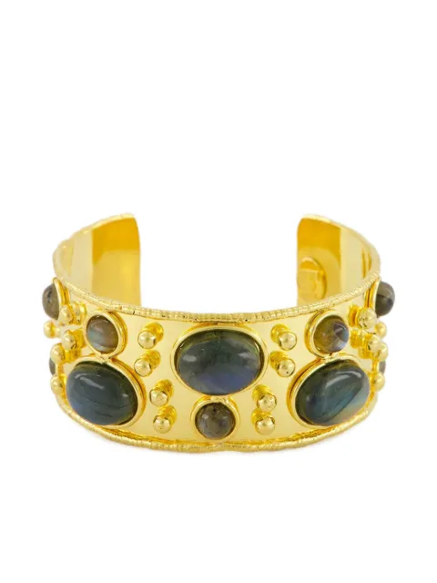 Sylvia Toledano Byzance labradorite beaded cuff bracelet