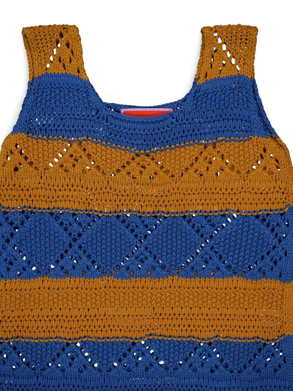La DoubleJ Gestreepte jurk Blauw