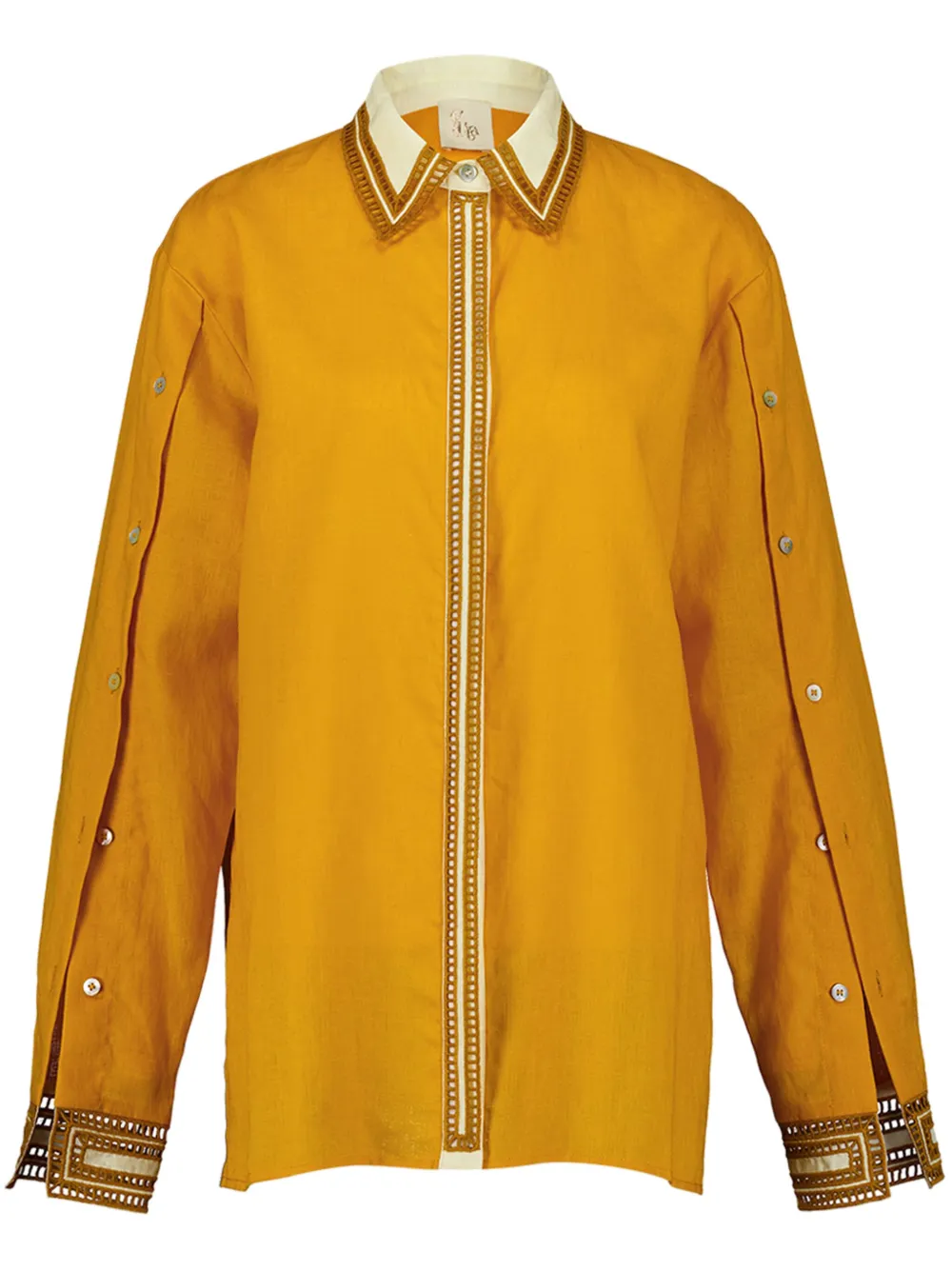 embroidered shirt
