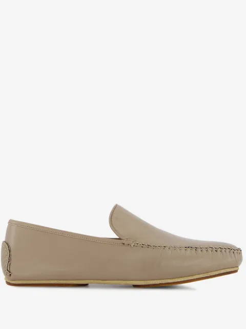 Manolo Blahnik Mayfair leather loafers