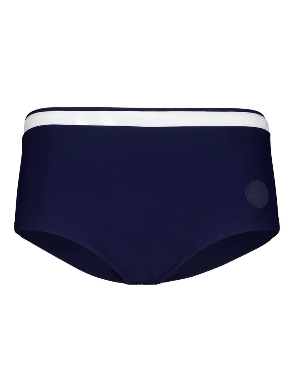 drawstring-waistband swim trunks
