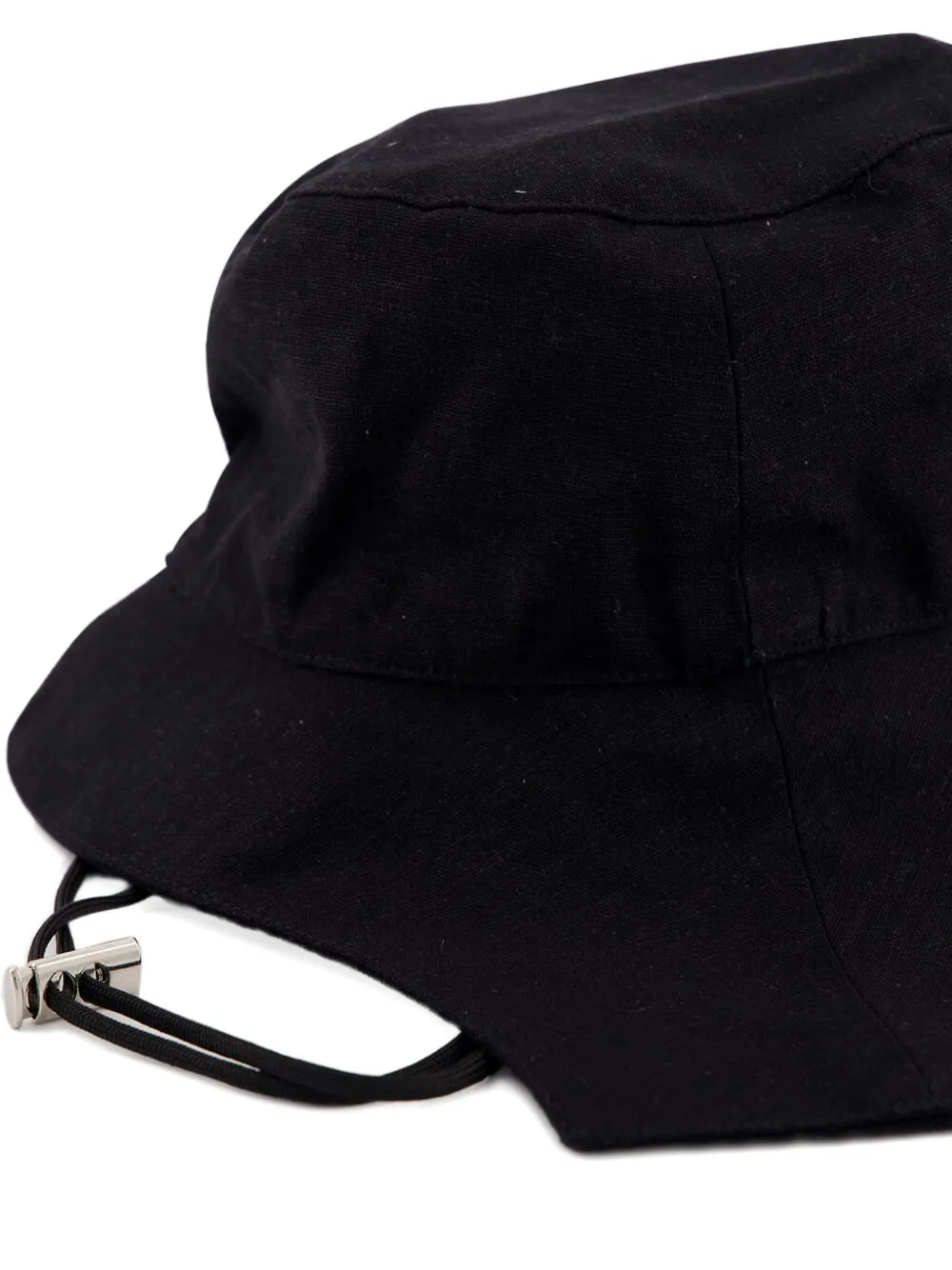 Sensi Studio Asymmetric Safari Bucket Hat In Black