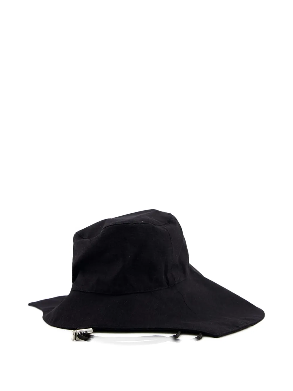 Sensi Studio Asymmetric Safari Bucket Hat In Black