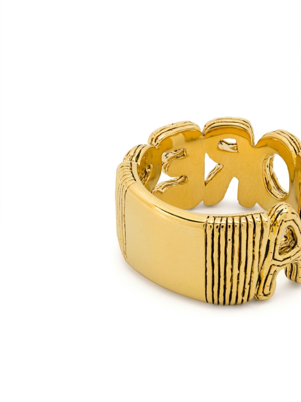 Shop Aurelie Bidermann Amaite Gold Plated Ring