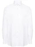 Zegna spread-collar cotton shirt - White