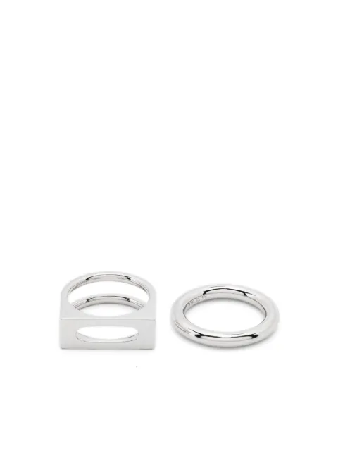 Tom Wood Cage rings (set of two)