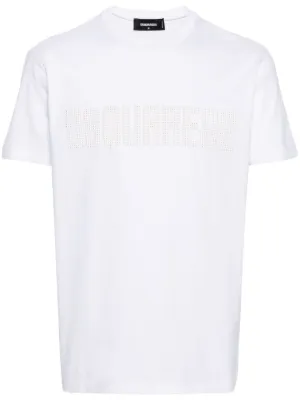 Prada Cotton T-shirt | White | FARFETCH
