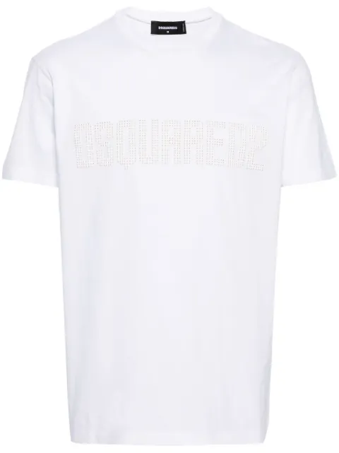 DSQUARED2 logo-appliqué cotton T-shirt