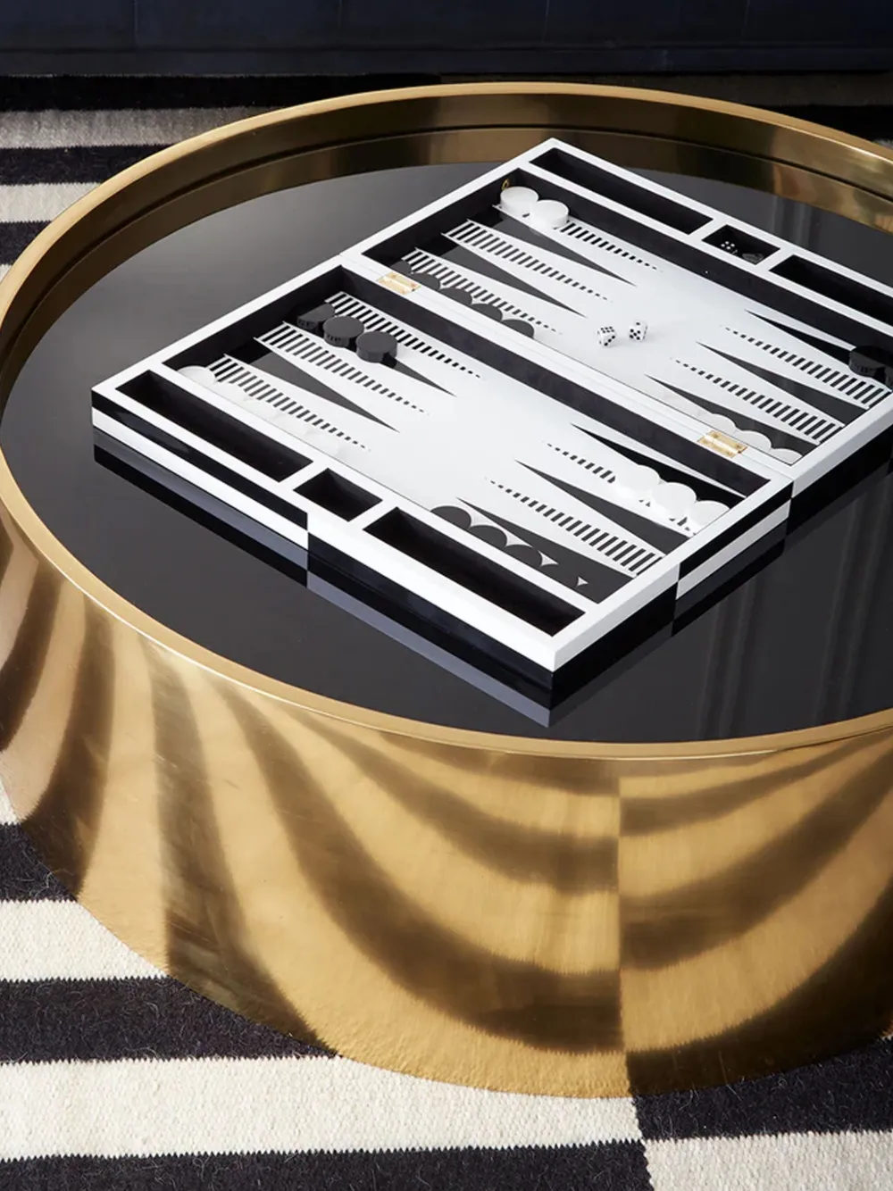 Jonathan Adler Op Art Backgammon Set | Black | FARFETCH