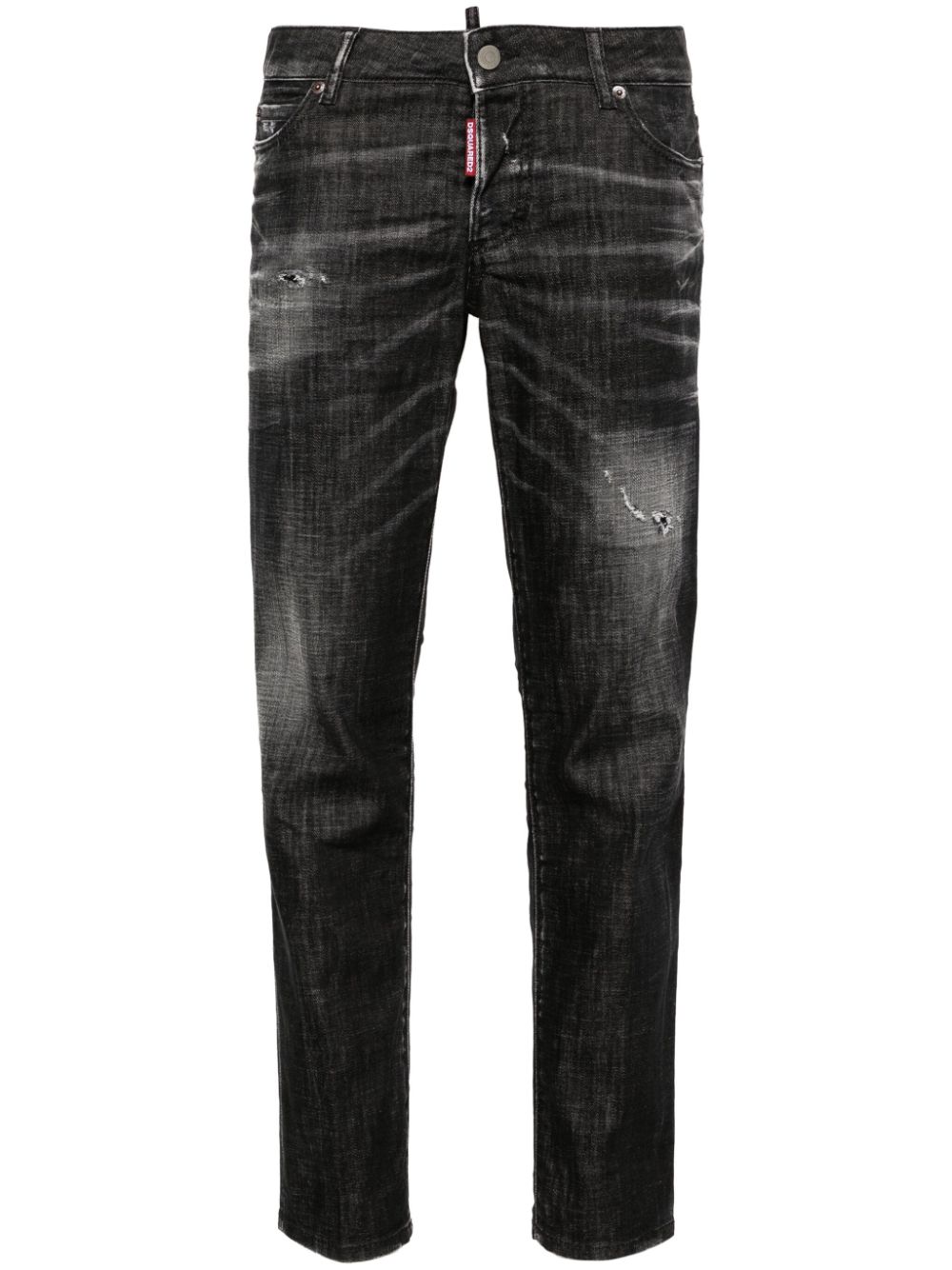 Dsquared2 Jennifer low-rise skinny jeans Zwart