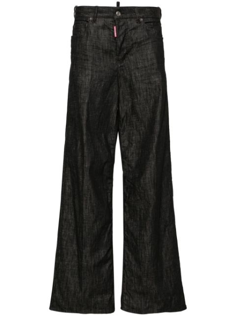 DSQUARED2 Traveller mid-rise wide-leg jeans Women