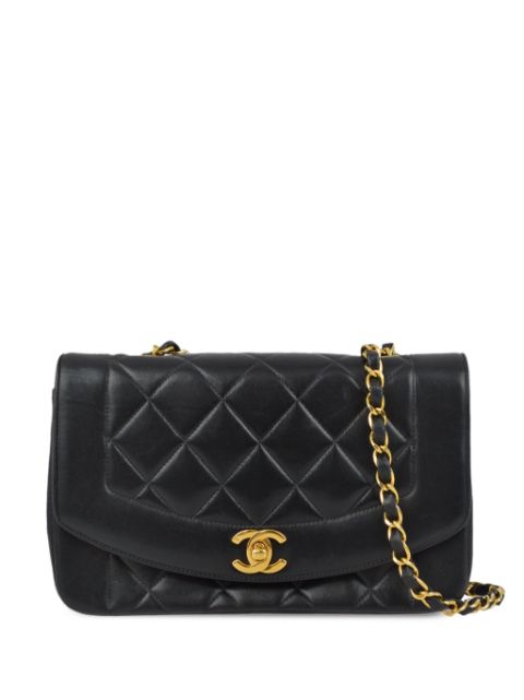 Affordable HOT SALE CHANEL 1997 small Diana shoulder bag Women