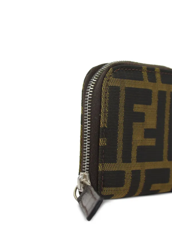 Fendi Pre-Owned 1990-2000s Zucca Coin Pouch | Brown | FARFETCH