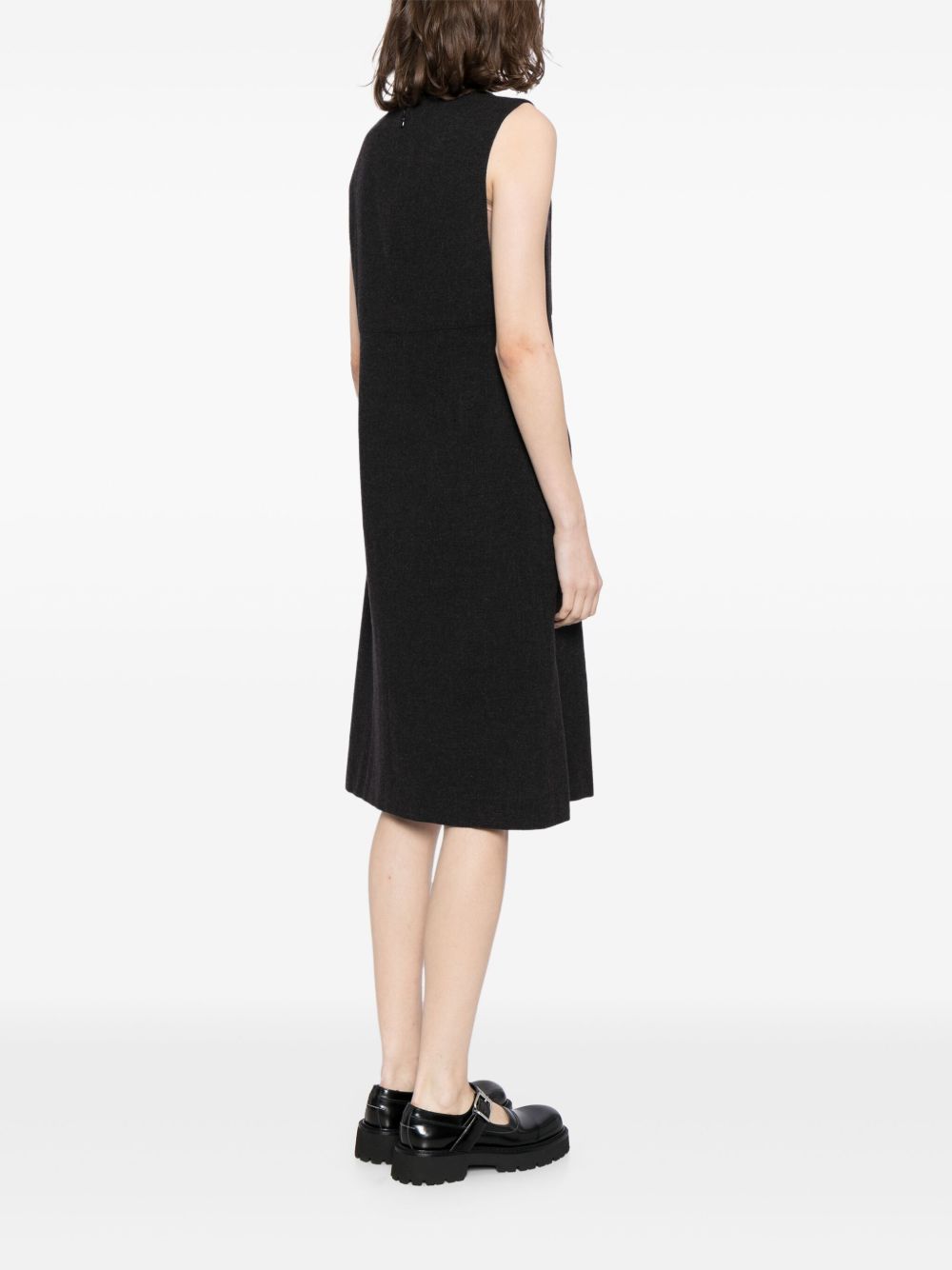 CHANEL 1999 plunge-style cashmere dress Women