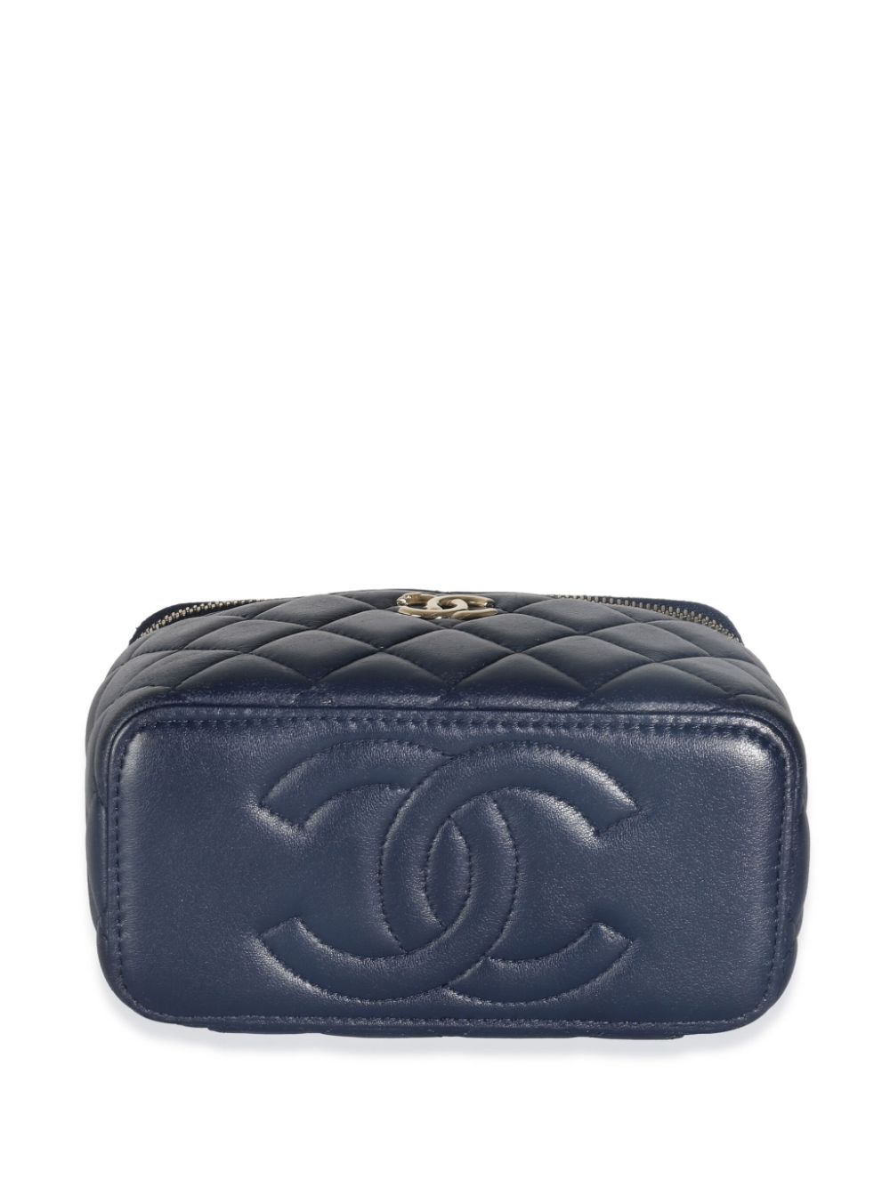 CHANEL 2023 CC diamond-quilted two-way vanity bag Women