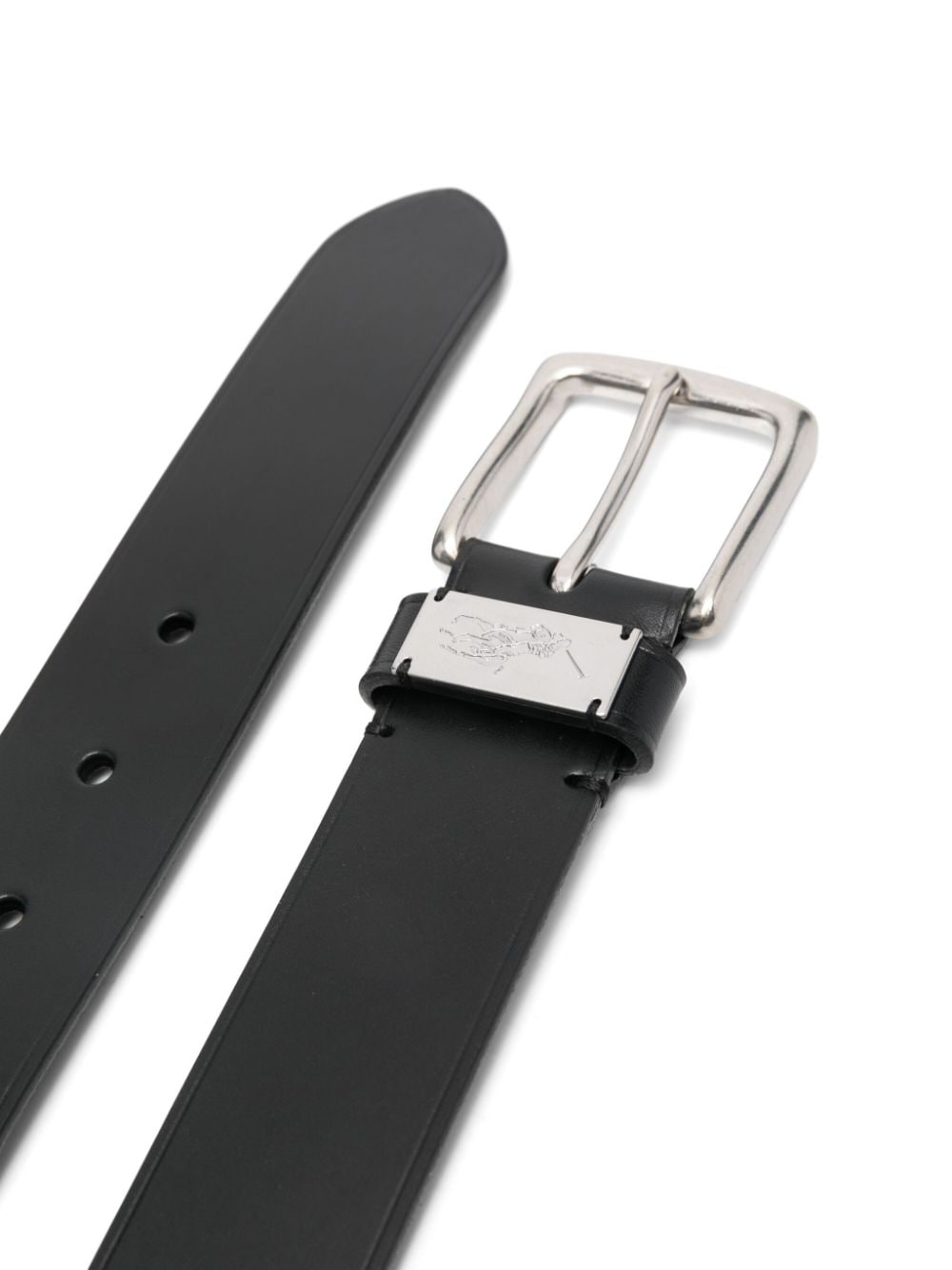 Shop Polo Ralph Lauren Polo-pony Belt In Black