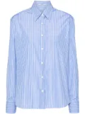 Prada striped poplin shirt - F0013 LIGHT BLUE