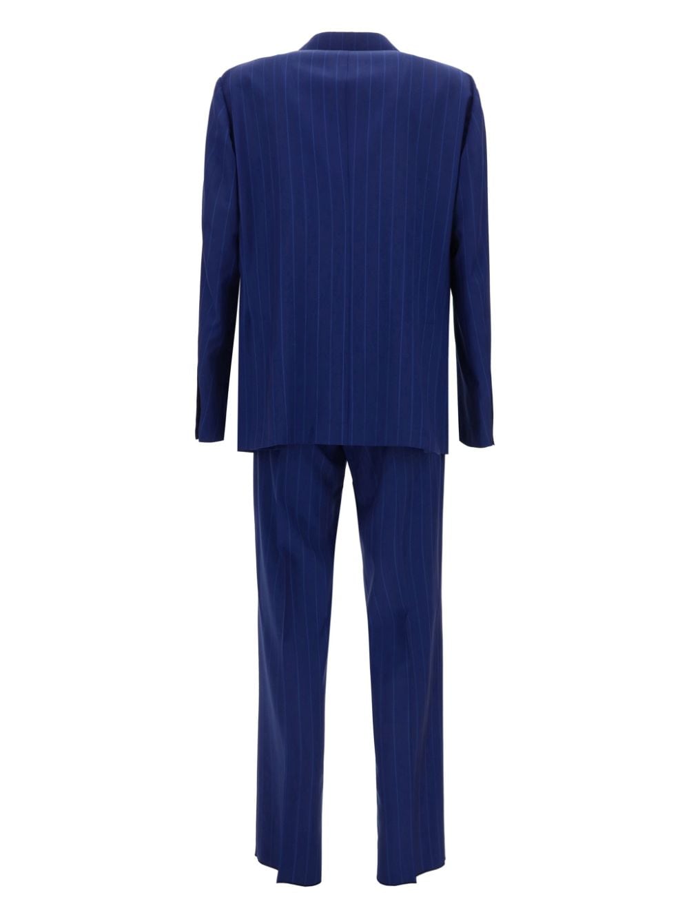 GI CAPRI pinstripe-print suit - Blauw