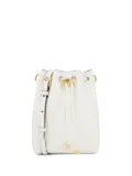 Jimmy Choo mini Cinch bucket bag - White