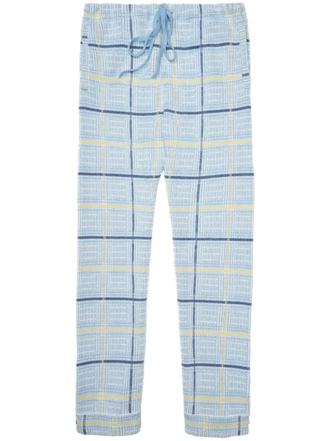 GOD'S TRUE CASHMERE check-print trousers
