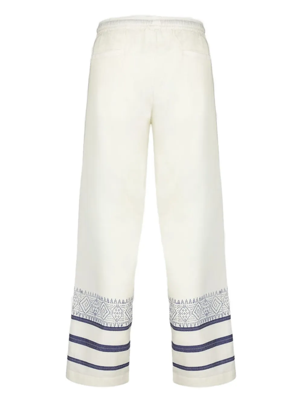 Baziszt striped drawstring straight-leg trousers | Regular-Fit & Straight Leg Pants | Image 2