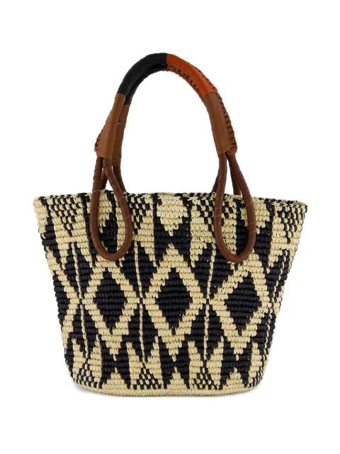 Sensi Studio sac cabas à anse en cuir