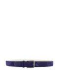 Aurélien suede belt - Blue