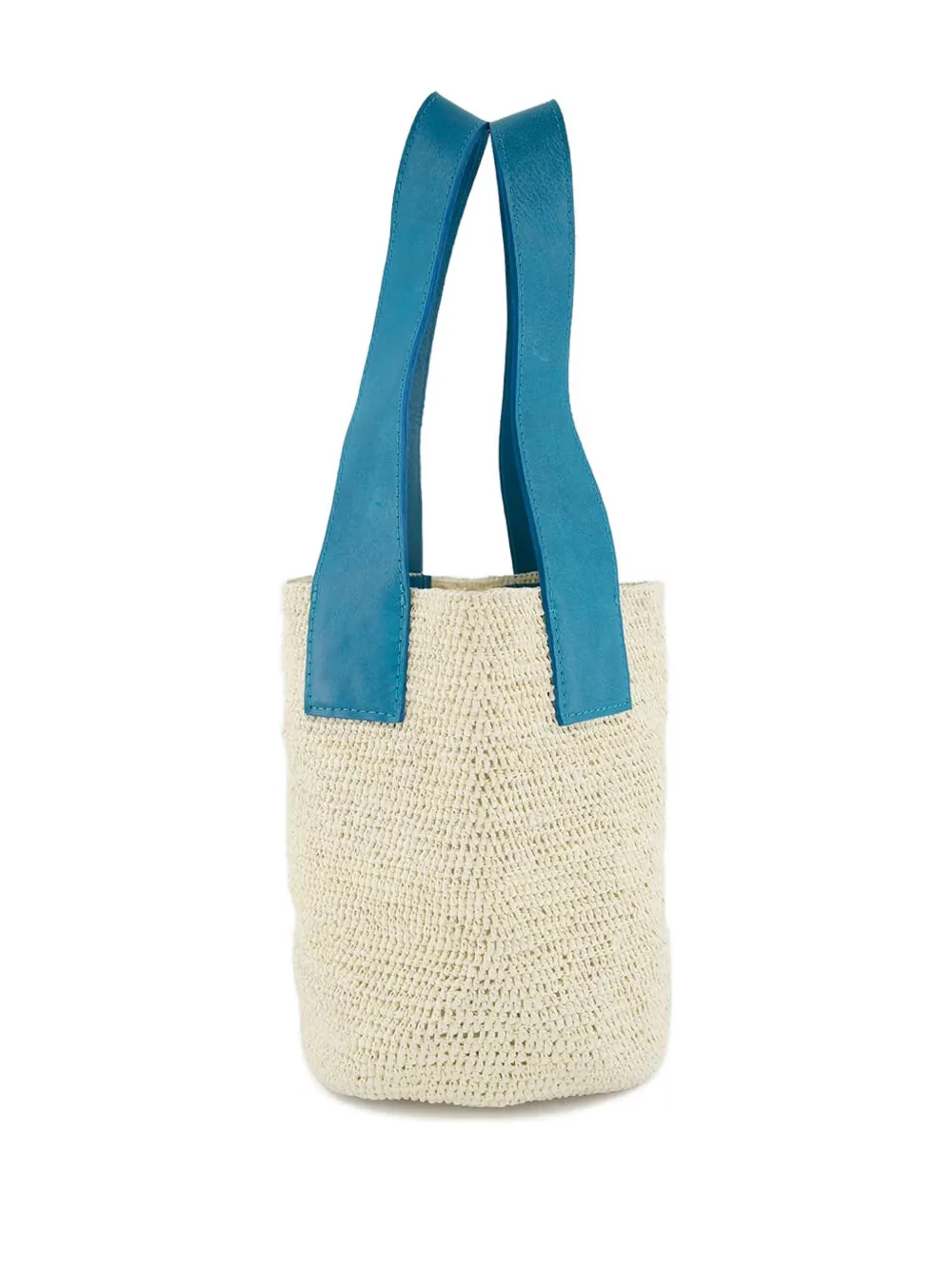 Sensi Studio Mini El Viajero Woven Straw Shoulder Bag In Neutral