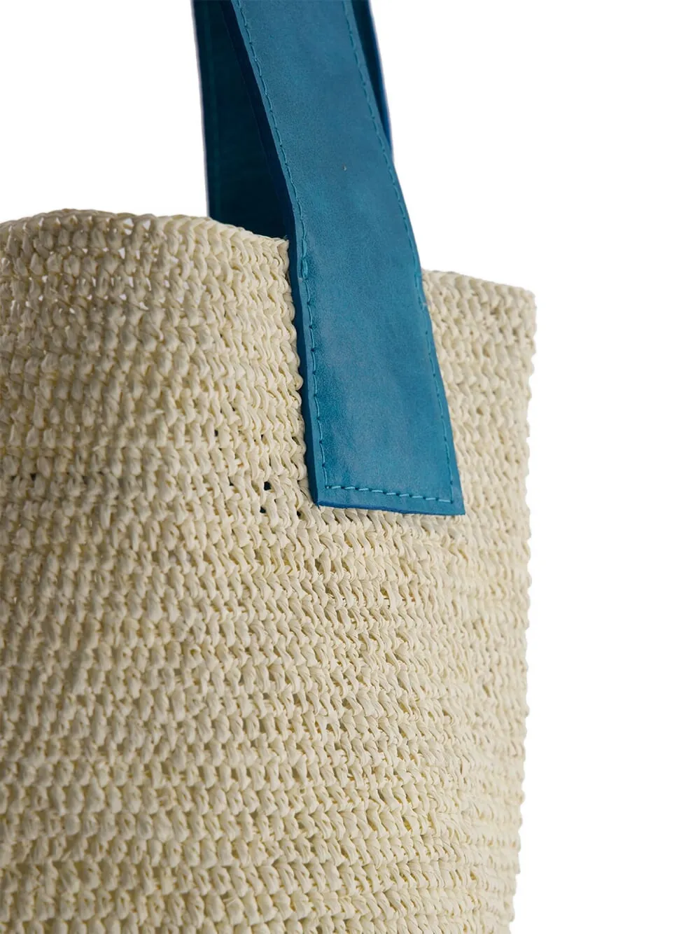 Sensi Studio Mini El Viajero Woven Straw Shoulder Bag In Neutral