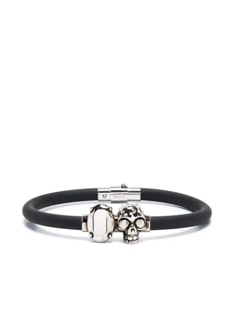 Alexander McQueen pulsera con motivo Skull