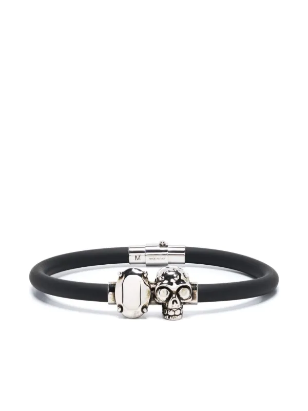 Alexander McQueen スカルチャーム ブレスレット