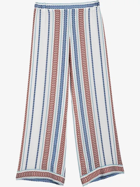 Zeus+Dione striped trousers