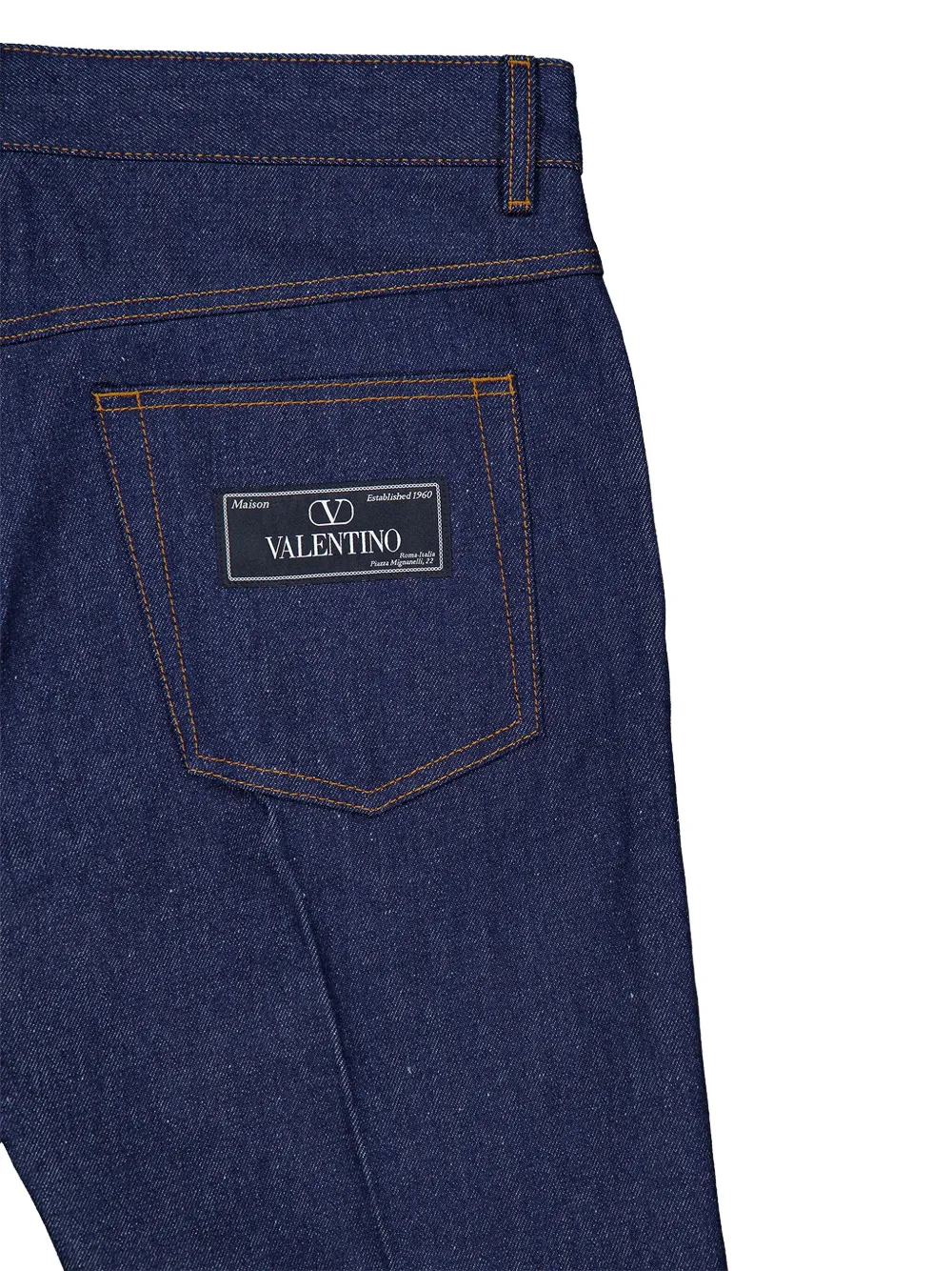 Valentino Garavani Straight jeans Blauw